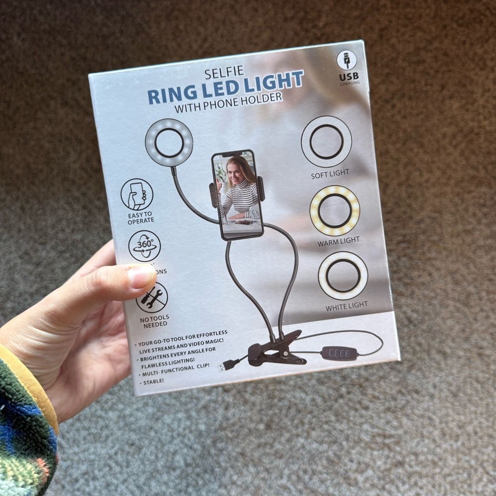 New Ring Light Selfie Light